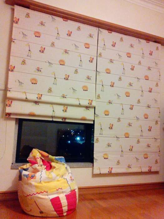 Estore japonês 2 painéis