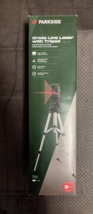 Laser de linhas cruzadas Parkside