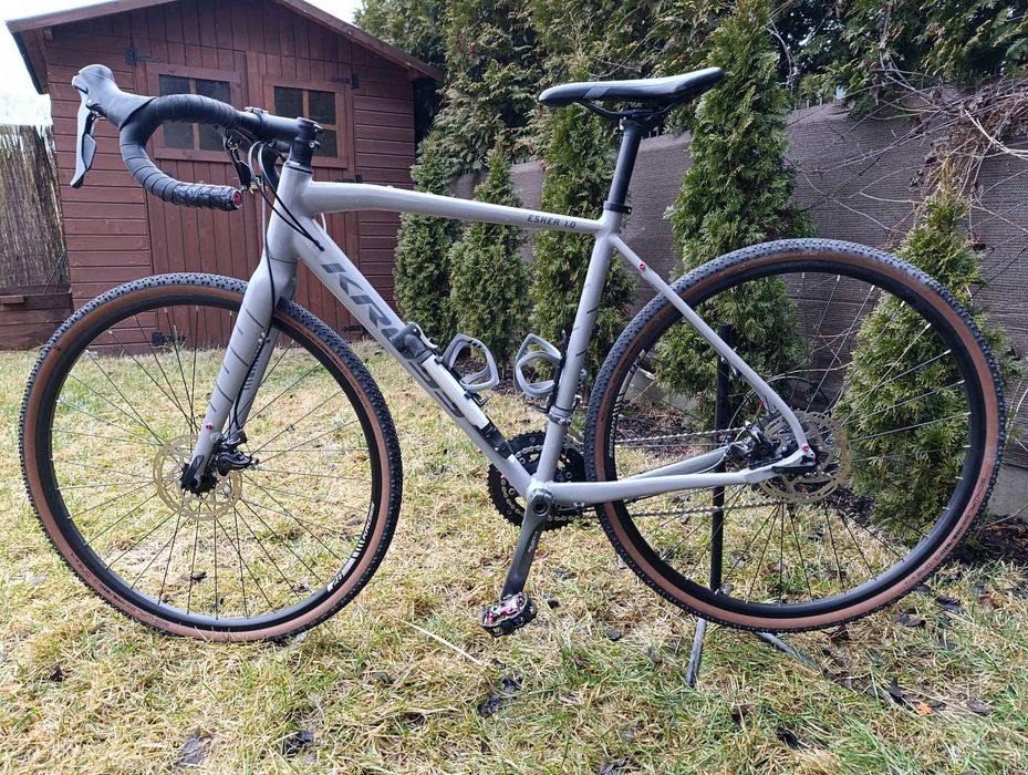 KROSS ESKER 1.0 2023 rama M (dla wzrostu 168-178cm) pedały SPD+gratisy