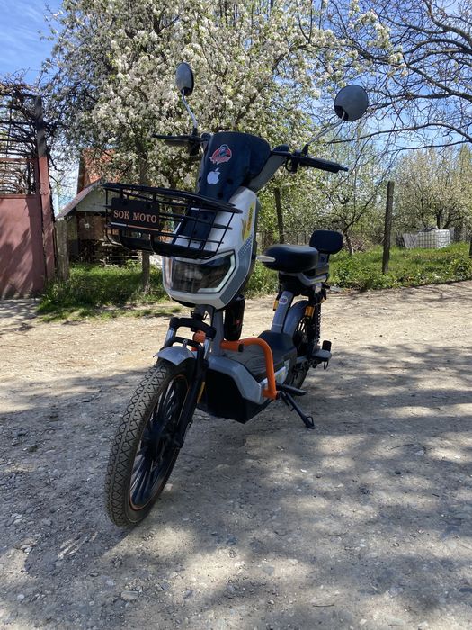Електровелосипед SOK BUKOVINA PRO 1200W-60V-28Ah шини 20"/20"