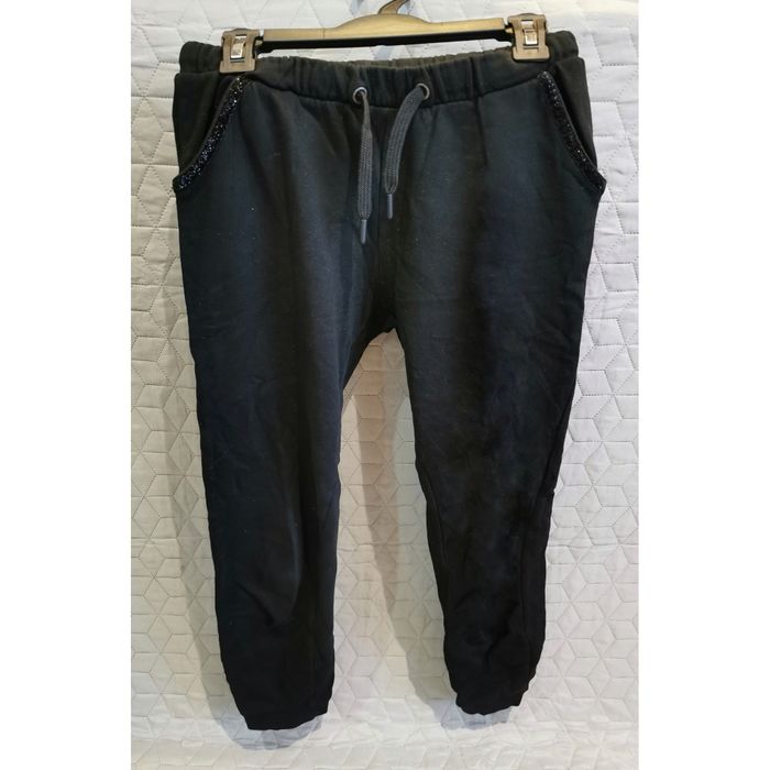 Spodnie czarne dresowe