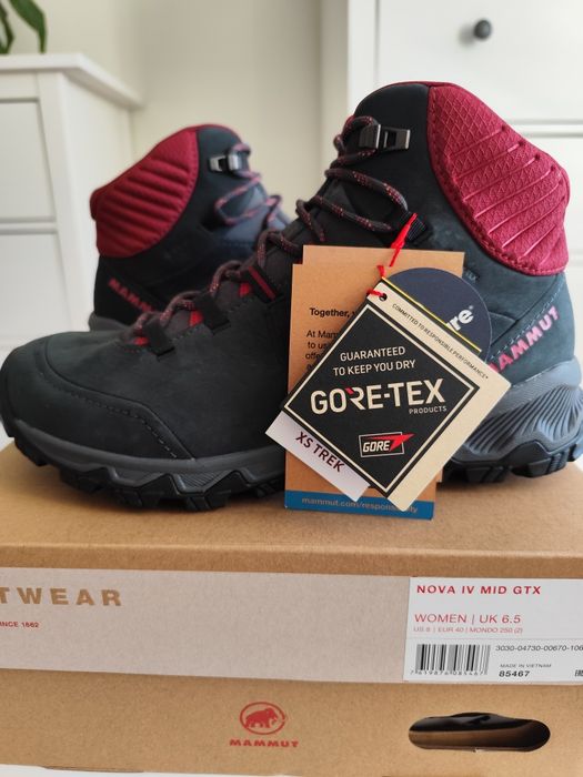 Damskie buty Mammut Gore - Tex 40 Nowe