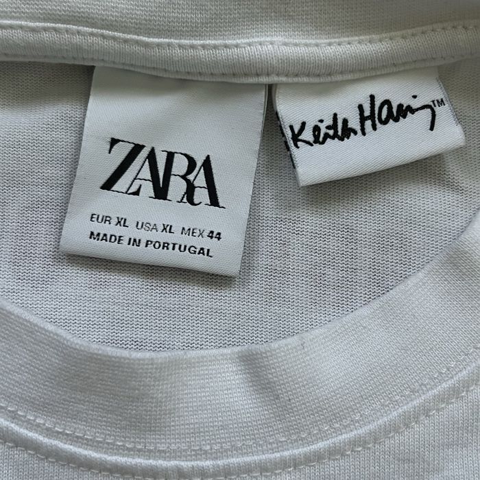 футболка ZARA Keith Haring man