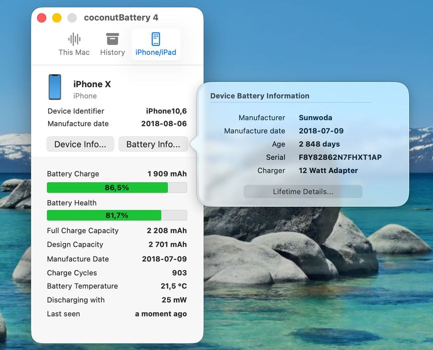 Apple IPhone X 256Gb Neverlock