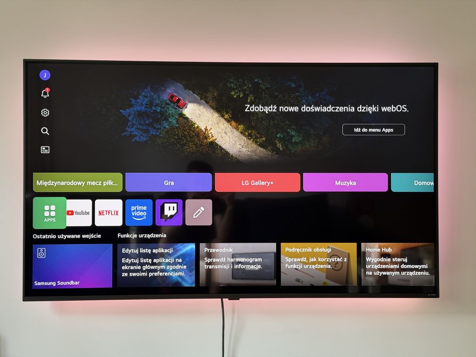 LG QNED 55QNED80A6A 55" 4K Gwarancja do 2028