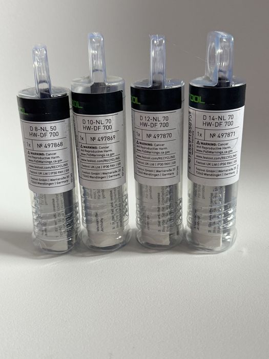 Festool zestaw frezow domino festool 8,10,12,14