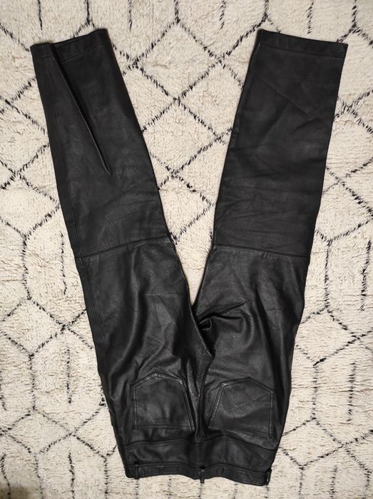 Мото штани шкіряні Front 44р. М натуральна шкіра