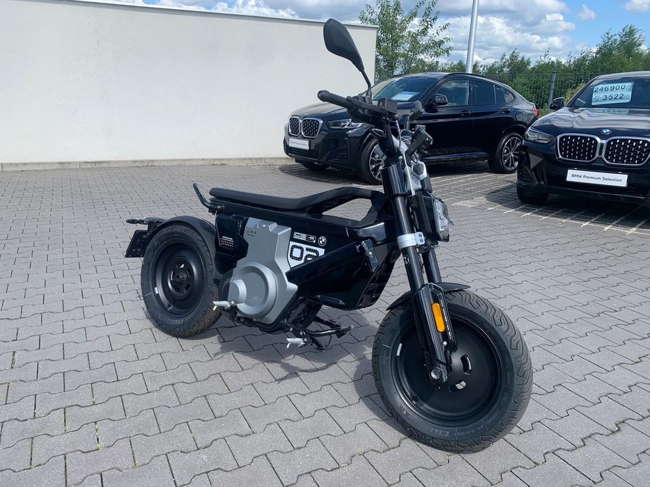 BMW CE 02 Kamper Skuter BMW Elektryk CE02 AM DEMO Dealer ZK Motors Kielce