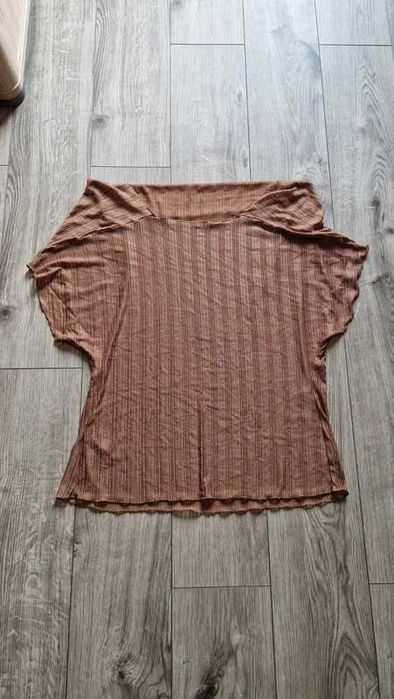 Brązowa bluzka damska rozmiar 48/4XL