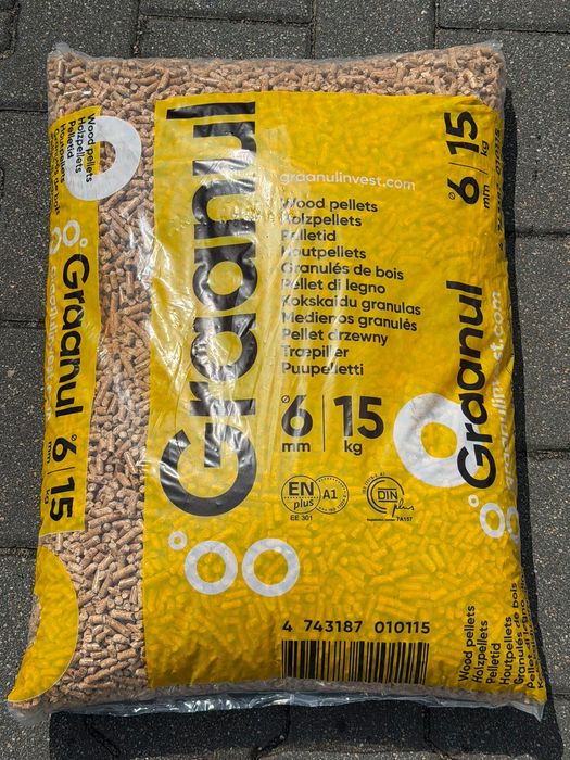Pellet sosnowy Pelet Premium klasa A1 EN PLUS DOSTAWA