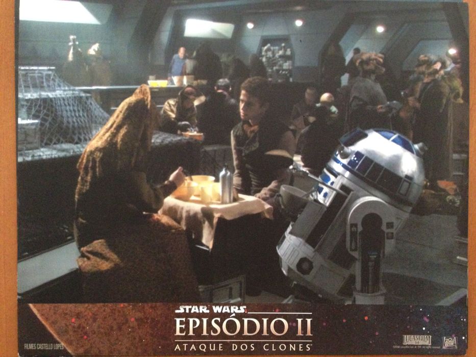 Cartazes filme  Star Wars Episode II The Ataque dos Clones originais