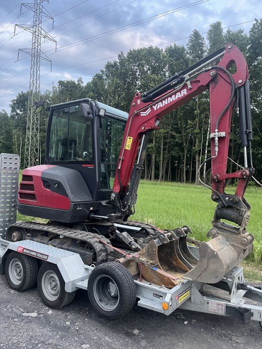 3T Minikoparka 3tony 3m w dół,bez operatora bez uprawnien