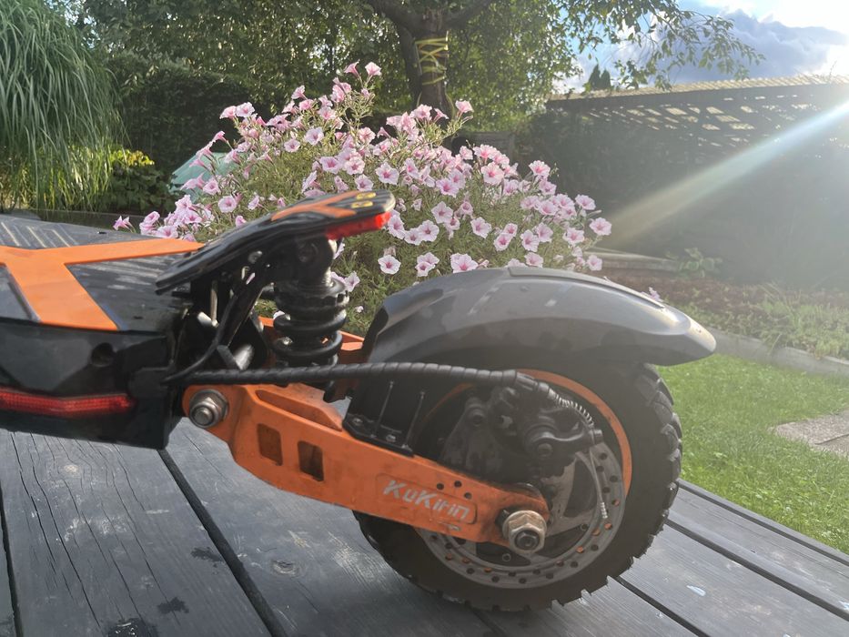 Kukirin g2 max , nowe opony nowe tarcze