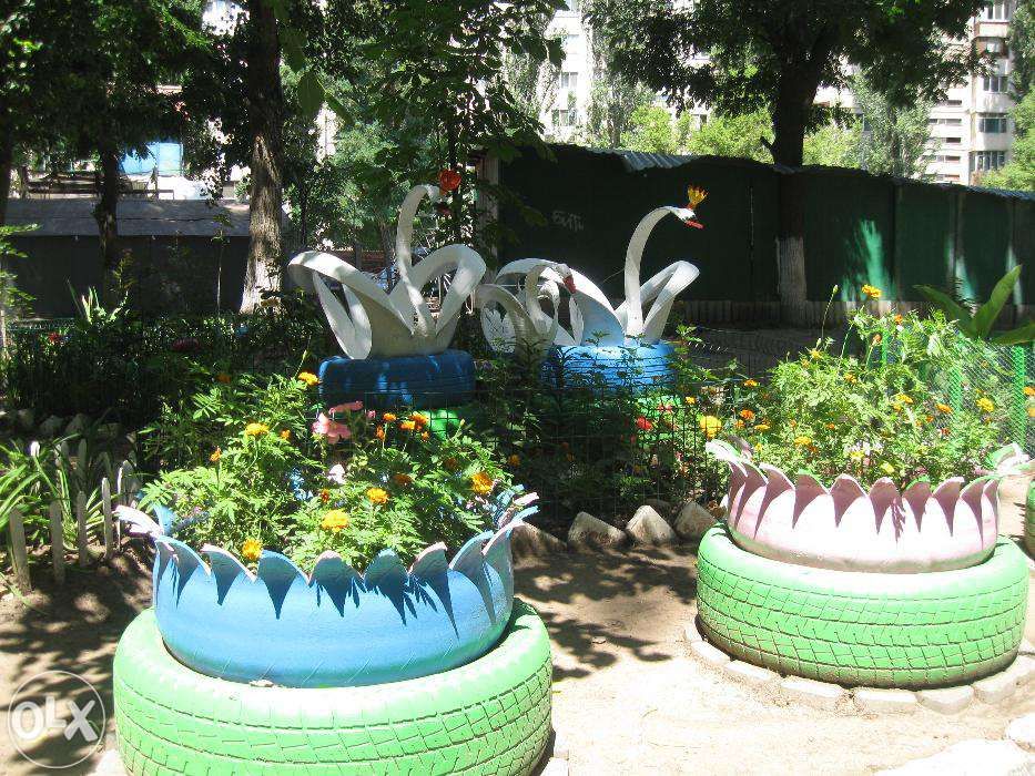 поделки из покрышек