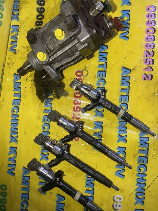 Форсунки ТНВД RAV4 d4d насос Toyota 1cd Тойота Рав4 Д4Д 22100 27030