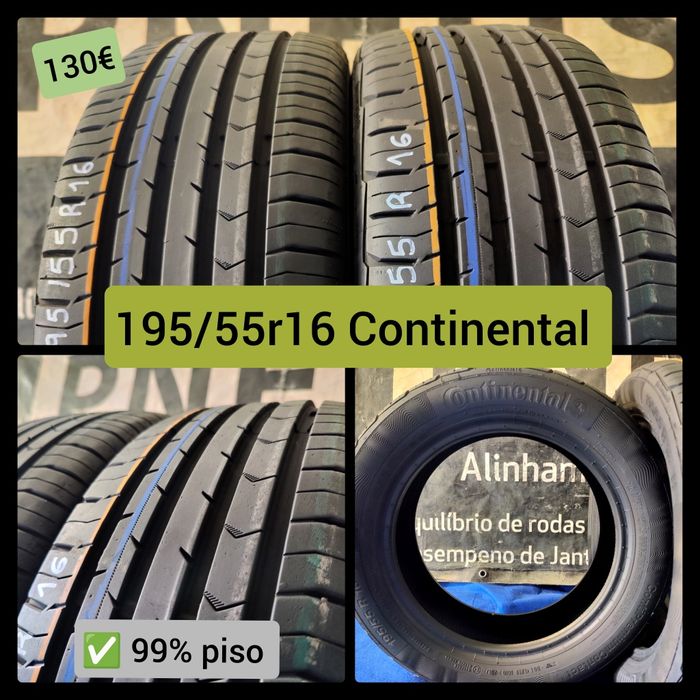 Pneus usados 185/55r16 195/55r16 195/60r16