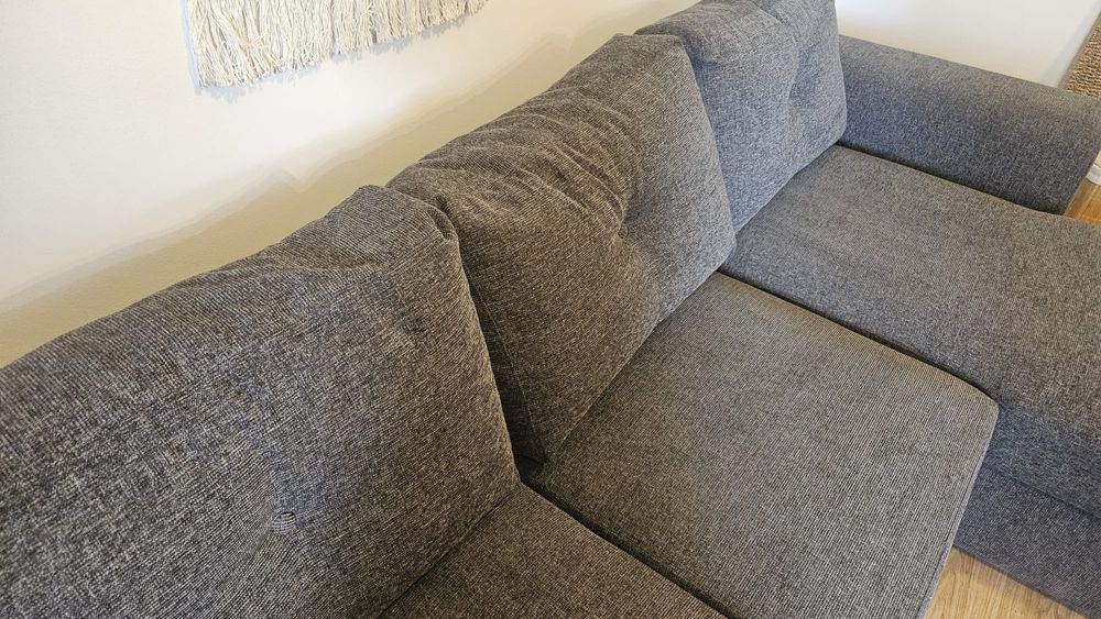 Kanapa rozkładana z szezlongiem VEJLBY