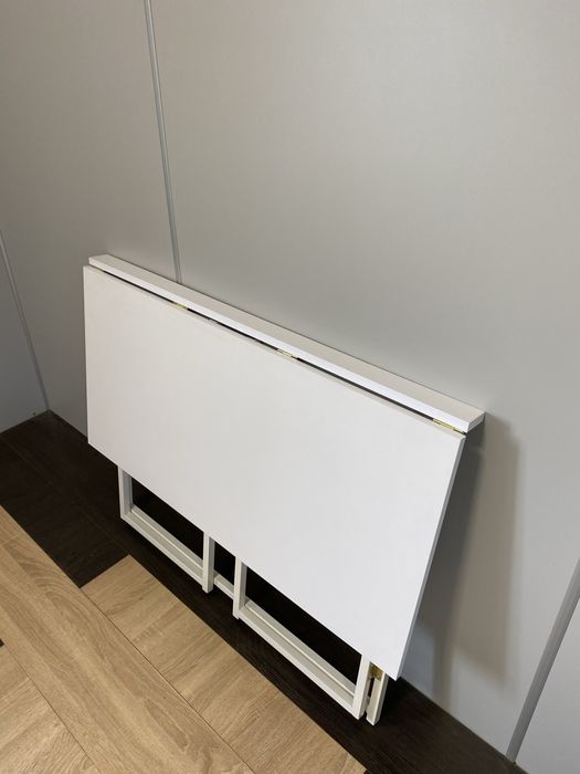 Стіл трансформер Письмовий стіл,розкладний, білий, 80 см різні кольори