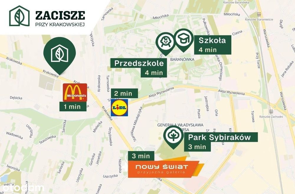 Zacisze Przy Krakowskiej - Blisko centrum Rzeszowa