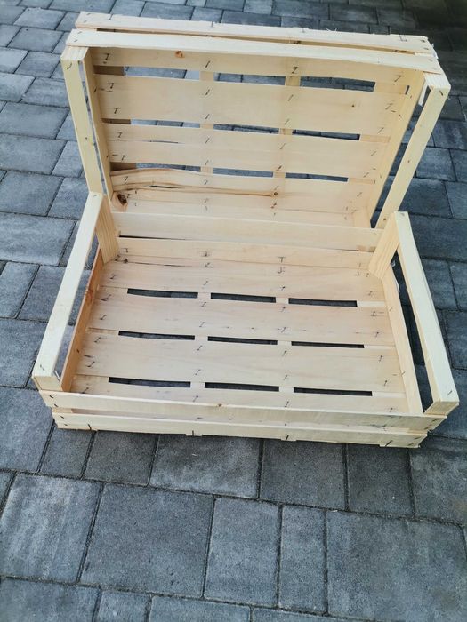 Skrzynki drewniane łuszczki 60×40/18  warzywa kalafior kapusta por ponad 500sztuk