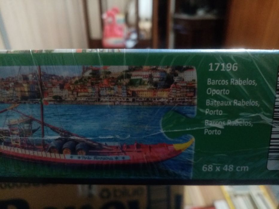 Puzzle Barcos Rabelos Porto EDUCA 1000