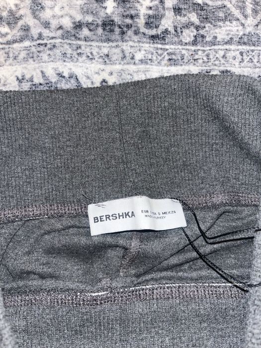 bershka штаны клеш s