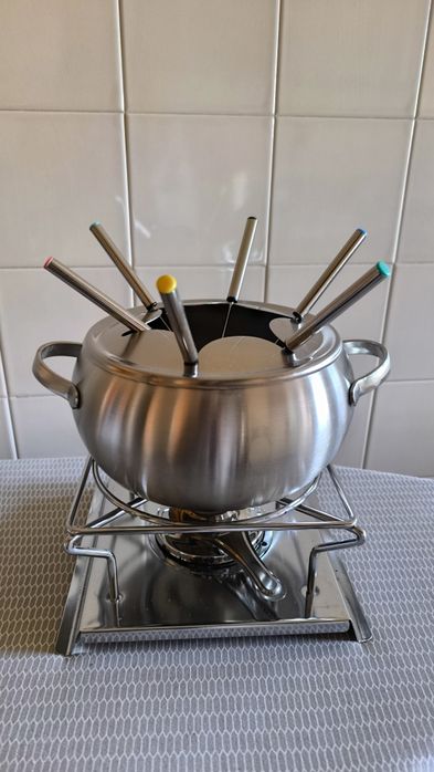 Tacho fondue em inox
