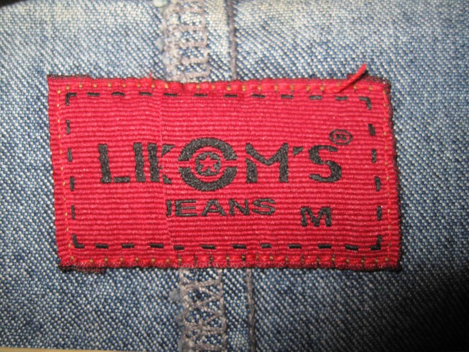 Куртка-пиджак джинсовая LIKOM'S (оригинал), рост 155-162 см.