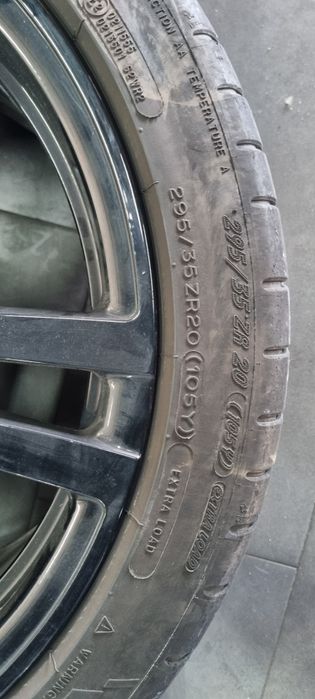 Jantes 20" porsche turbo