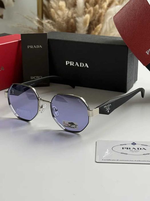 Сонцезахисні окуляри унісекс Prada P6176 (Фотохромні та Поляризаційні) — Металева оправа, Антиблік