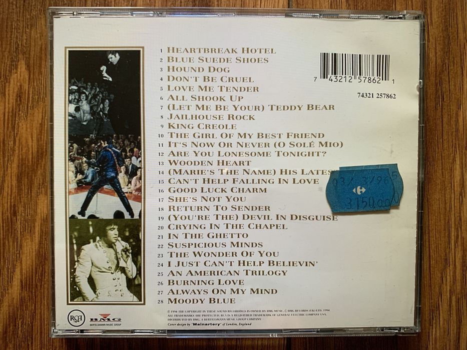 Elvis Presley - The Essencial Collection - cd