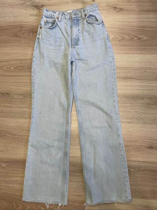 Джинси zara xs whige leg