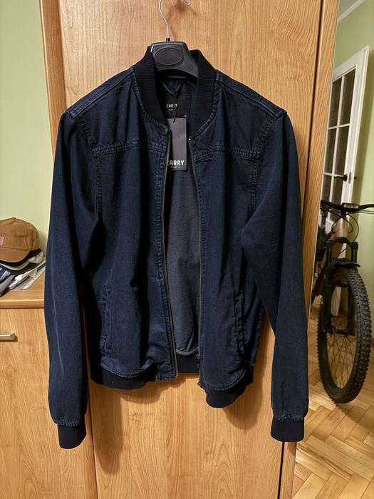 CARRY nowa kurtka jeansowa męska granatowa M