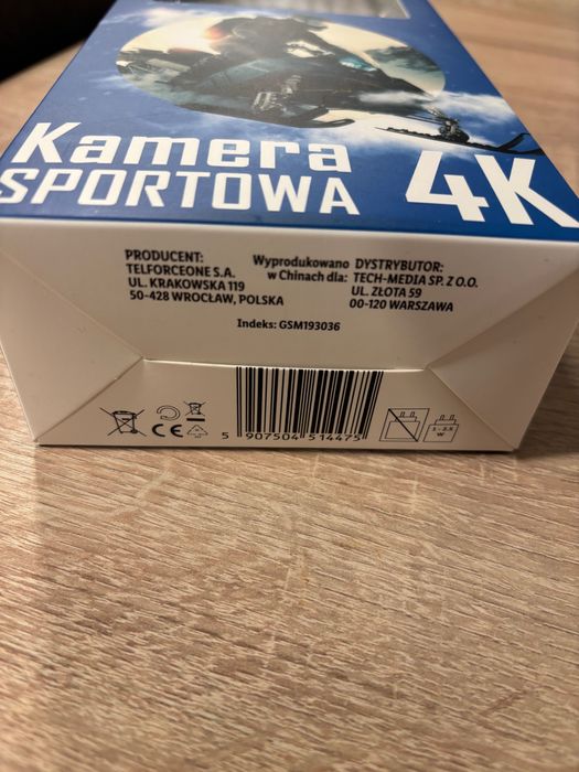 Kamera sportowa 4K/nowa