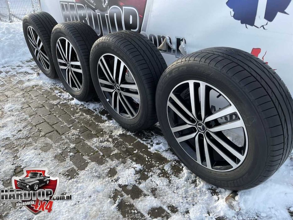 MERCEDES X Opony Felgi Komplet Bridgestone Dueler 19" 6x114.3