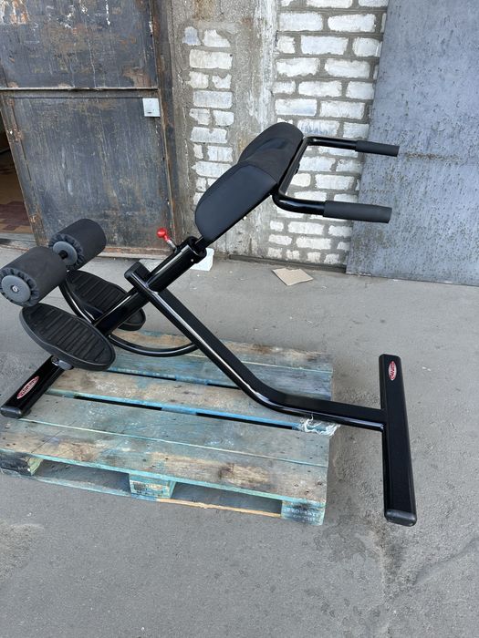 Гиперэкстензия, разгибание спины Pannata GHD  , Technogym, Hammer strength