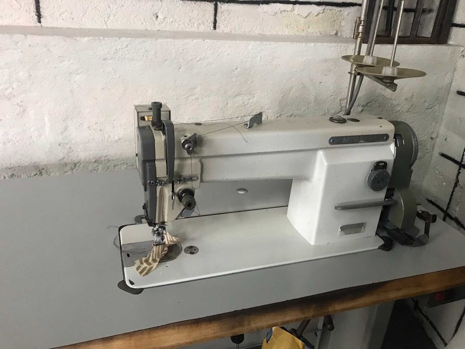 Maquina Industrial Ponto Corrido C/Corte Linha Mt Boa