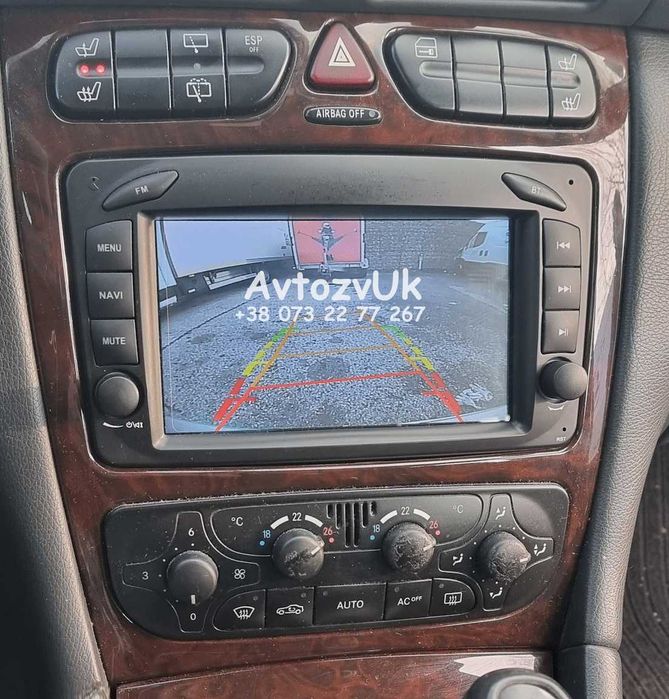 Магнитола Mercedes Benz VITO w209 w203 w463 2 дин CarPlay Android 15