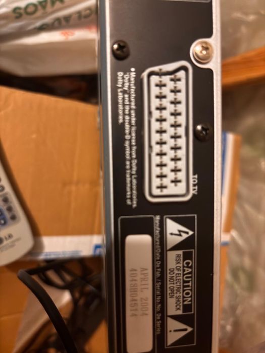 DVD LG com comando - Usado