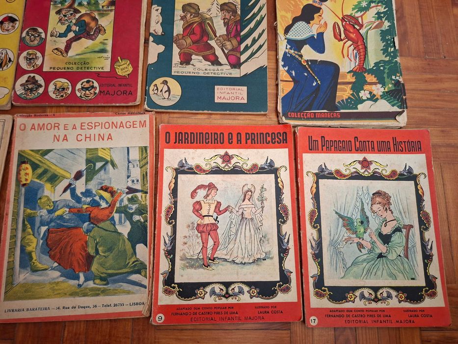 Livros antigos infantis Juvenis e literatura de cordel - 13 livros
