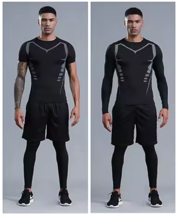 4в1. Компресійний костюм PRO COMBAT(два рашгарди, тайтси, шорти)