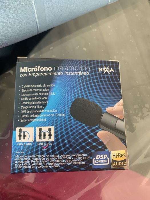 Microfone Lapela sem fios