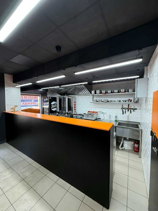 Терміново!Оренда готовий бізнес заклад харчування фасад,фасадне вікно