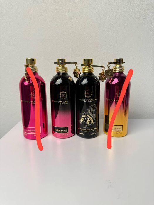 Пусті флакони з оригінальної парфумерії