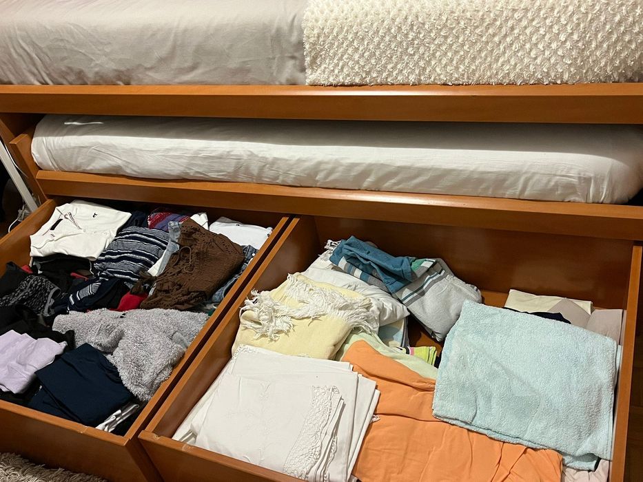 Mobília de quarto cama dupla