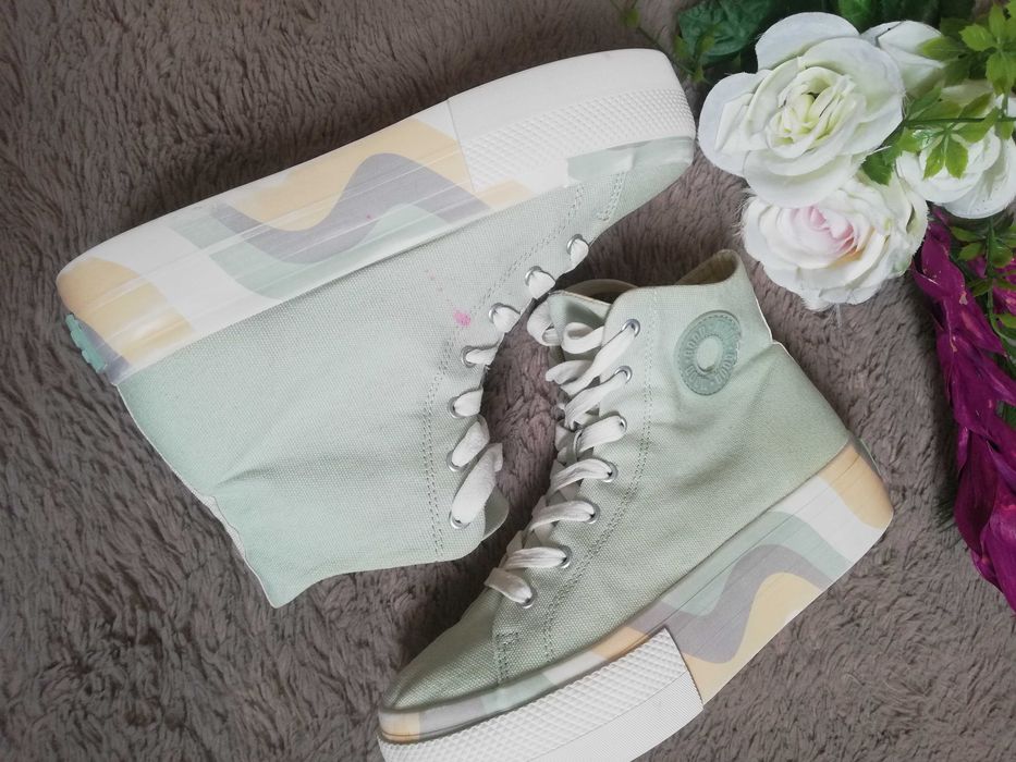 Trampki wysokie damskie Bershka rozm. 38