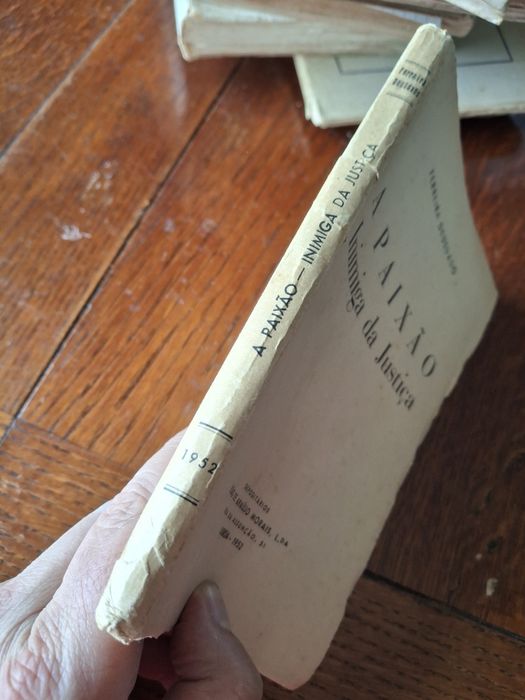 Livro a Paixao inimiga da juatica Ferreira Deusdado