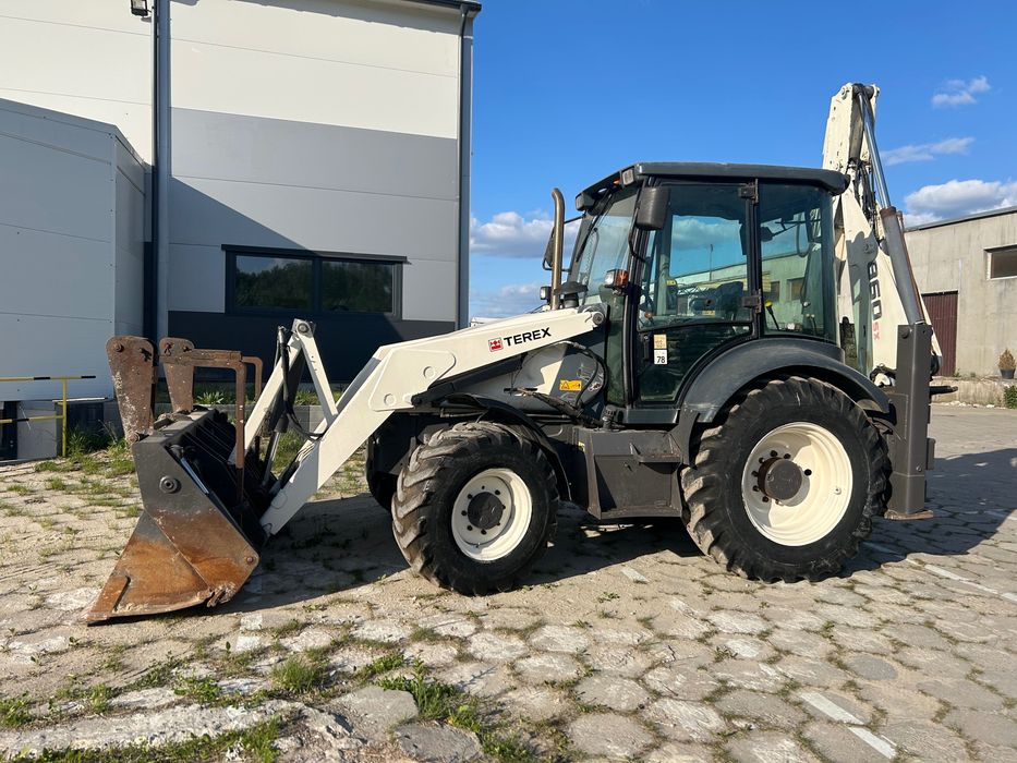 Koparko-ładowarka Terex 860 w dobrym stanie