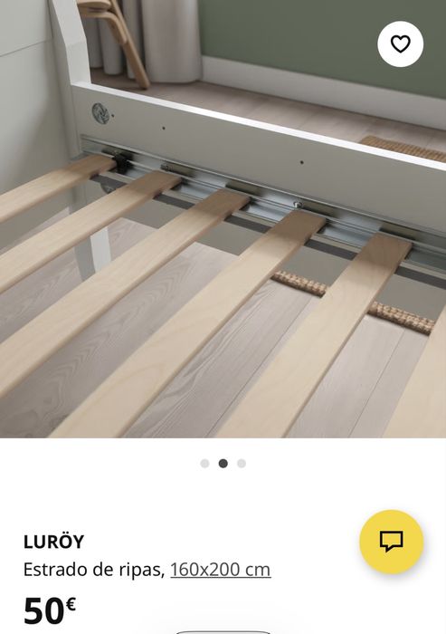 Cama de casal Ikea 160x200