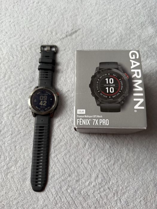 Garmin Fenix 7x pro solar. Jak nowy/gwarancja!